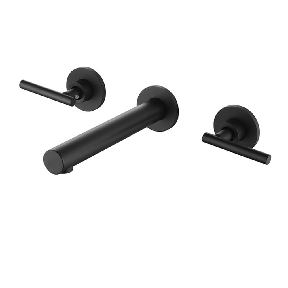 Straight mouth one-word switch black without embedded box