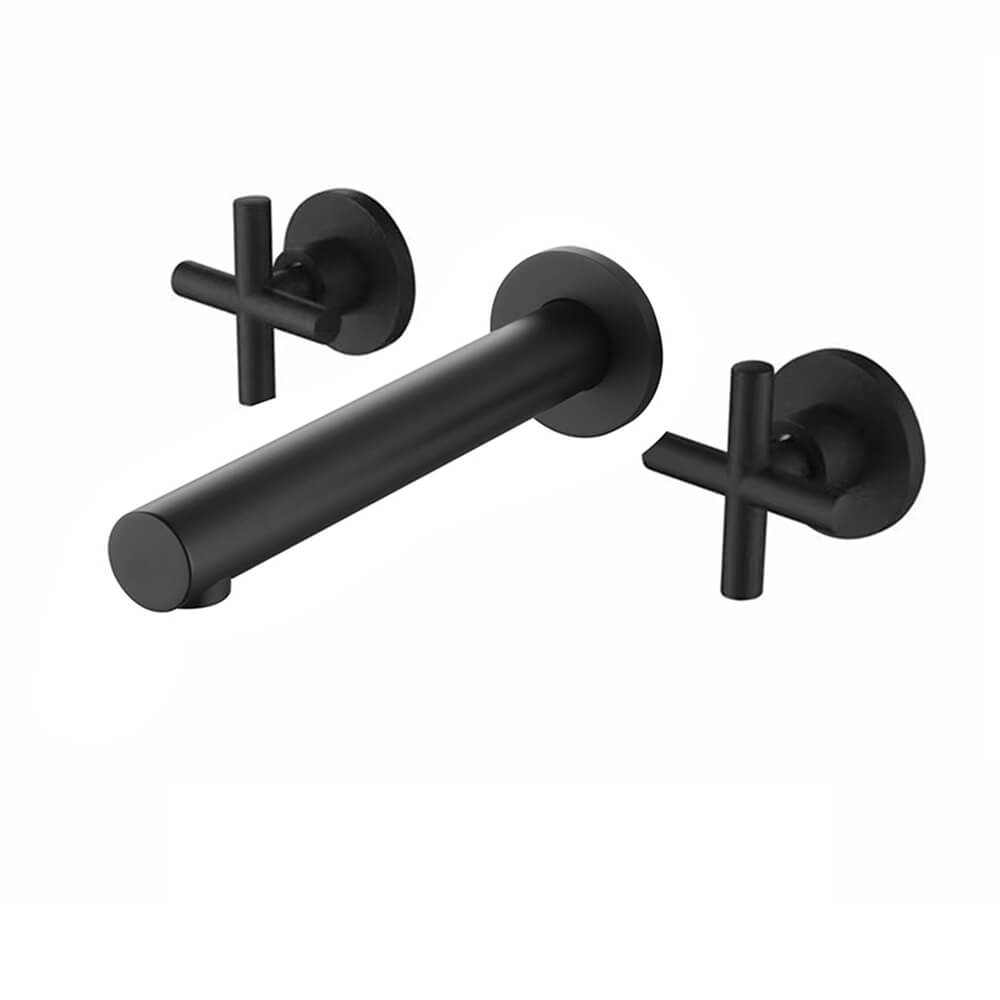 Straight mouth cross switch black without embedded box