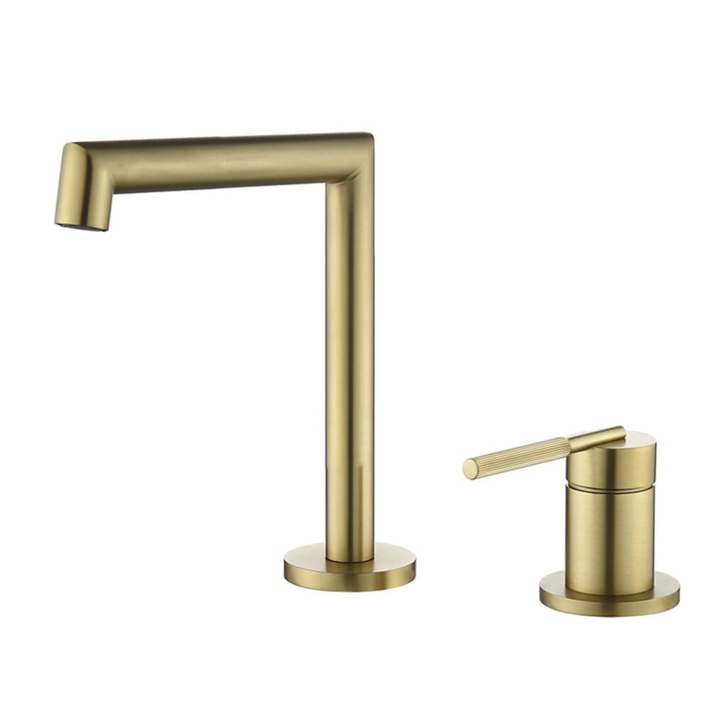 Short brushed gold