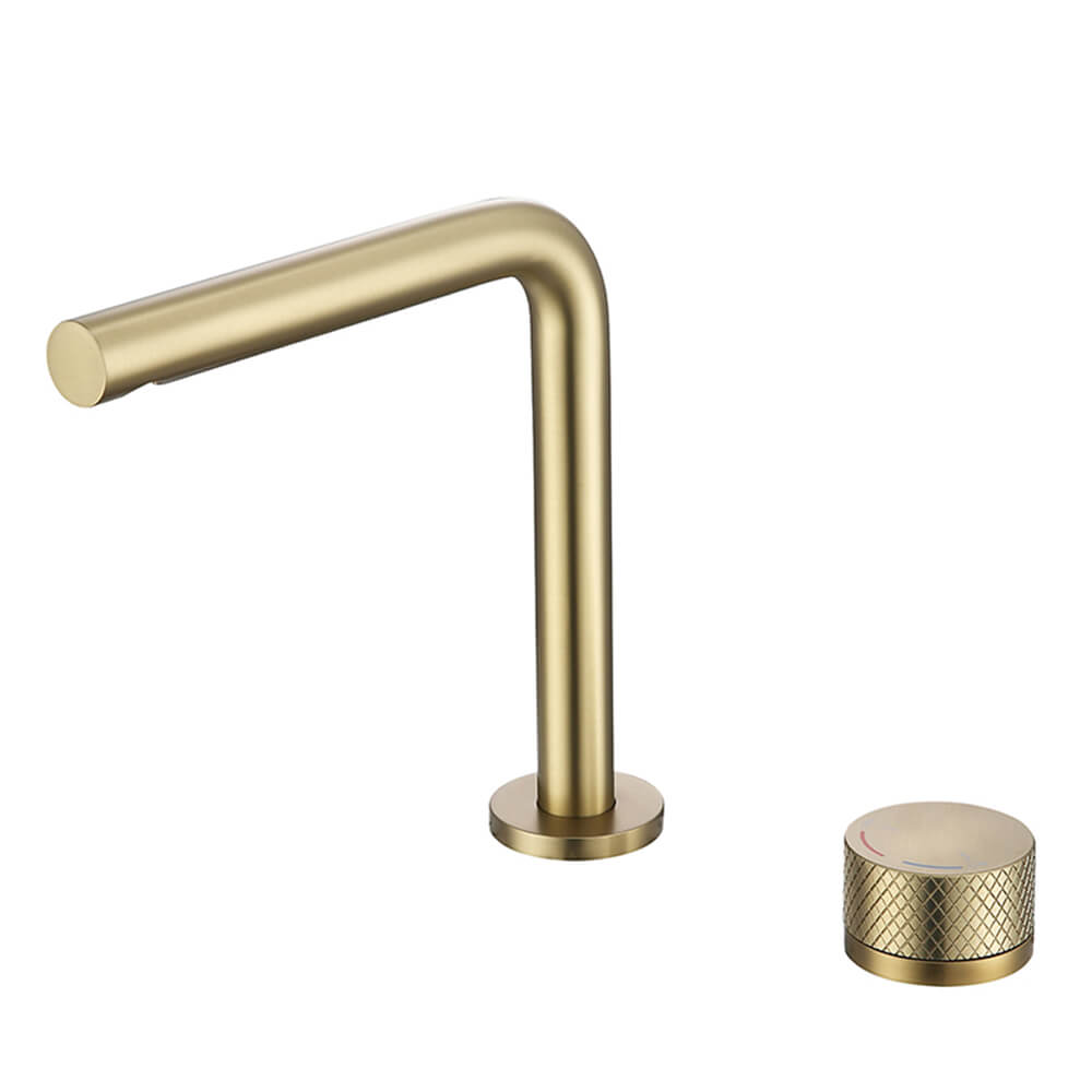 Short brushed gold