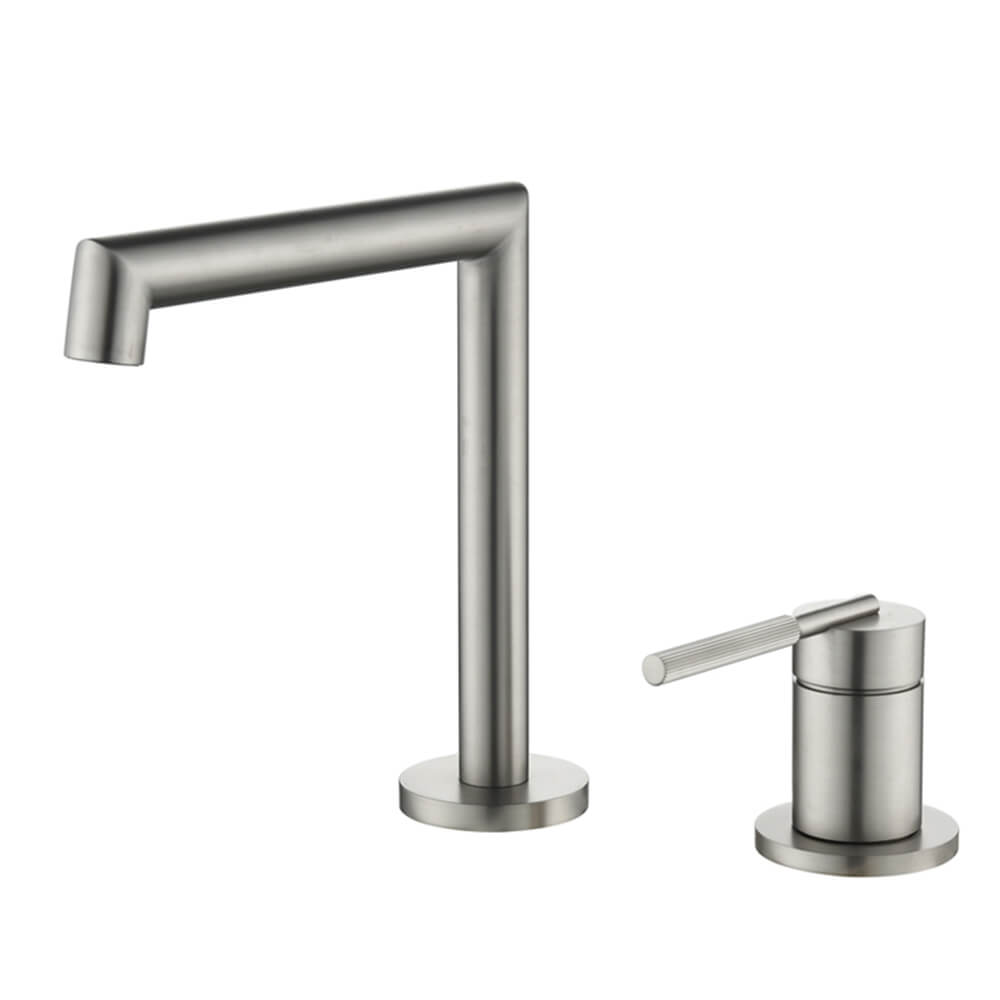 Short brushed nickel