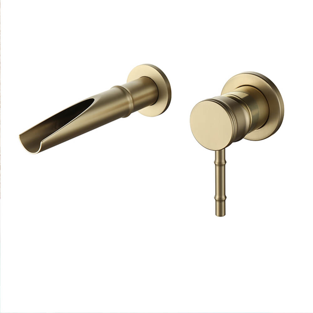 Slub brushed gold without embedded box