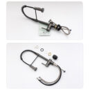 gray spring faucet household sink sink hot and cold faucet kitchen sink cf2404