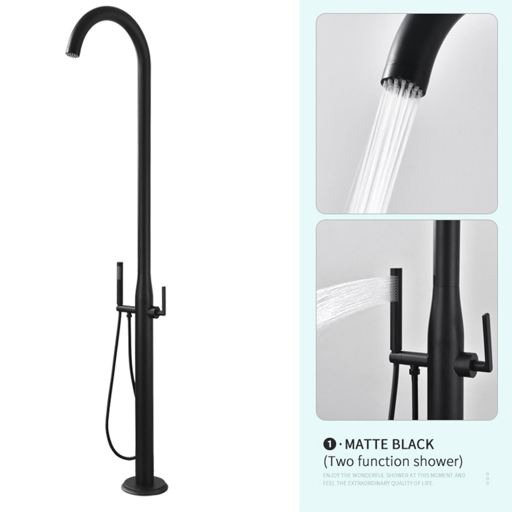Black thick tube small top spray
