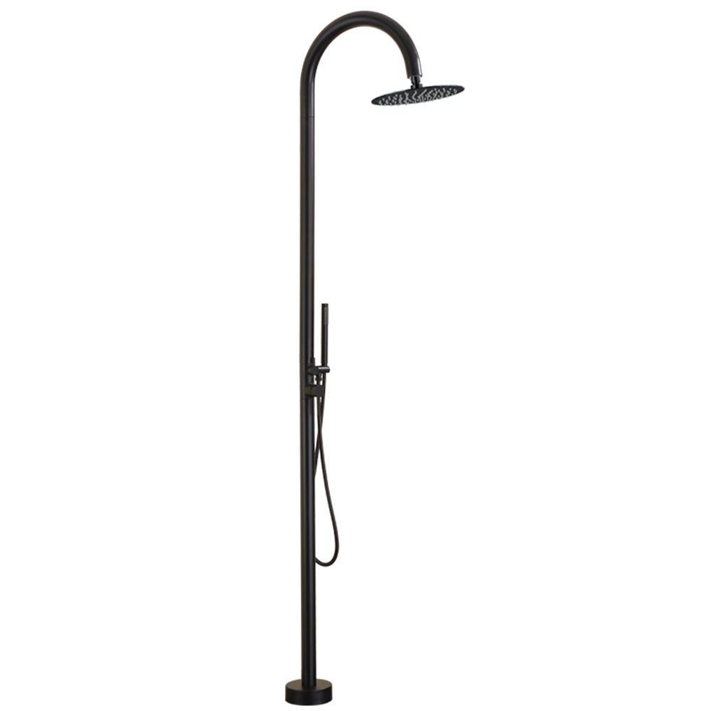 Black type A two-function with top spray