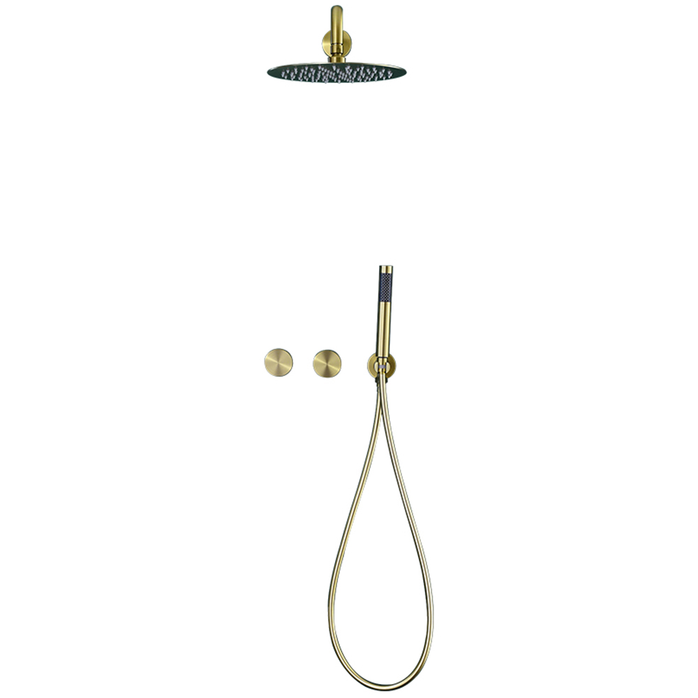(Two functions) brushed gold