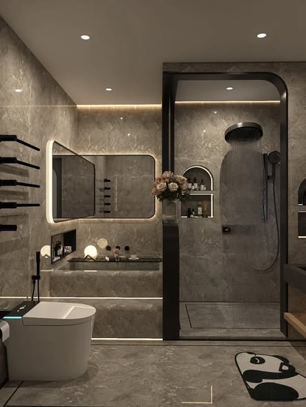 bathroom shower head installation inspiration