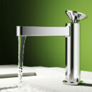 bathroom basin faucet pink wash basin bathroom household cream wind washbasin faucet hot and cold mp2610