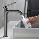 washbasin hot and cold water faucet household ceramic basin wash basin washbasin gun gray bathroom faucet mp2609