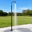 outdoor stainless steel shower set villa courtyard bathing area multifunctional hot and cold shower column hw2601b