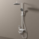 brass simple multifunctional hot and cold shower set bathroom rain shower lm2602