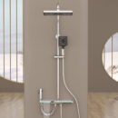 brass bathroom shower rain surface mounted shower shower with top spray shower set lm2605