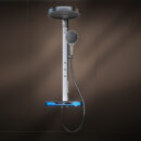 brass bathroom surface mounted table shower set multifunctional cold tropical lifting rain shower set lm2606