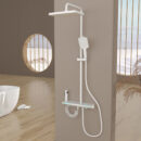 brass bathroom shower rain surface mounted shower shower with top spray shower set lm2605