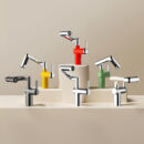universal faucet rotatable splash proof bubbler nozzle washbasin gun gray single hole bathroom faucet mp2605