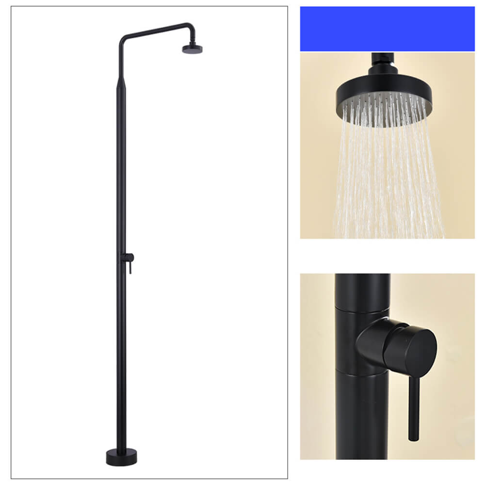 Single function black round spray 3