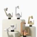 Colorful Geek Buddy 360° Rotatable Robot Arm Basin Faucet - Image 1